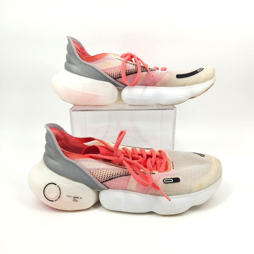 Brooks Aurora BL Shoes Women Size 11 B Grey Coral Black Running 1203541B068